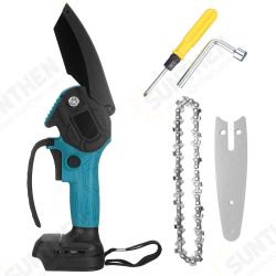 4 Inch Electric Chain Saw Cordless Chainsaw Multi-function Woodworking Wood Cutter For Makita 18V Battery 4 Inch Electric Chain Saw Cordless Chainsaw Multi-function Woodworking Wood Cutter For Makita 18V Battery