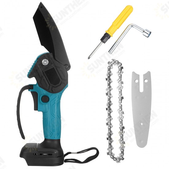 4 Inch Electric Chain Saw Cordless Chainsaw Multi-function Woodworking Wood Cutter For Makita 18V Battery 4 Inch Electric Chain Saw Cordless Chainsaw Multi-function Woodworking Wood Cutter For Makita 18V Battery