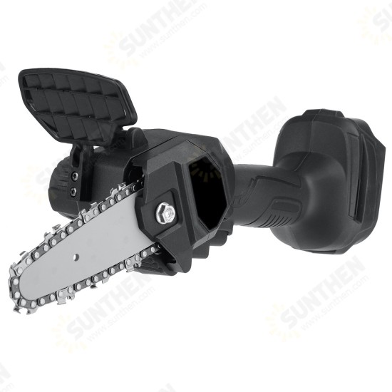 4 Inch Portable Cordless Electric Chain Saw Woodworking Logging Saws For Makita 18V Battery 4 Inch Portable Cordless Electric Chain Saw Woodworking Logging Saws For Makita 18V Battery