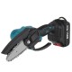 4inch 88VF Cordless Electric Chainsaw Rechargeable Woodworking Saw Wood Cutter W/ None/1/2 Battery For Makita