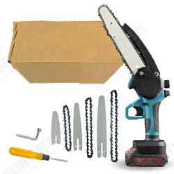 500W 4/6/8 Inch Portable Mini Electric Saw Pruning Chain Saw Rechargeable Woodworking Power Tools Wood Cutter Fit Makita 500W 4/6/8 Inch Portable Mini Electric Saw Pruning Chain Saw Rechargeable Woodworking Power Tools Wood Cutter Fit Makita
