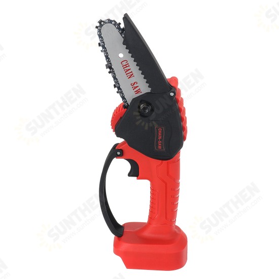 550W 4inch Cordless Electric Chain Saw One-Hand Woodworking Wood Cutter For Makita 18V Battery