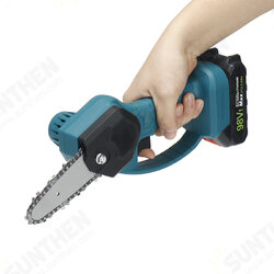 550W 98VF 4inch Rechargeable Electric Chain Saw Woodworking Cutting Saw W/ 1pc Battery 550W 98VF 4inch Rechargeable Electric Chain Saw Woodworking Cutting Saw W/ 1pc Battery