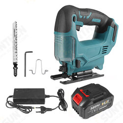 588VF Battery Indicator 45°Bevel Cordless Jig Saw Electric Handheld Saws Wood Work Tools Built-in 10pcs Li-ion Battery Cell 588VF Battery Indicator 45°Bevel Cordless Jig Saw Electric Handheld Saws Wood Work Tools Built-in 10pcs Li-ion Battery Cell