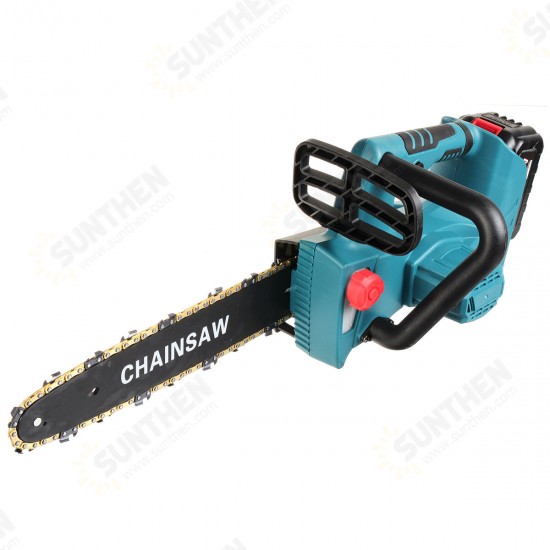 5m/s Portable Electric Brushless Saw Pruning Chain Saw Rechargeable Woodworking Power Tools Wood Cutter W/ 1/2 Battery