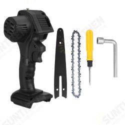 6 Inch 1200W Electric Chain Saw Pruning ChainSaw Cordless Garden Tree Logging Trimming Saw Woodworking Cutter Tool Kits 6 Inch 1200W Electric Chain Saw Pruning ChainSaw Cordless Garden Tree Logging Trimming Saw Woodworking Cutter Tool Kits