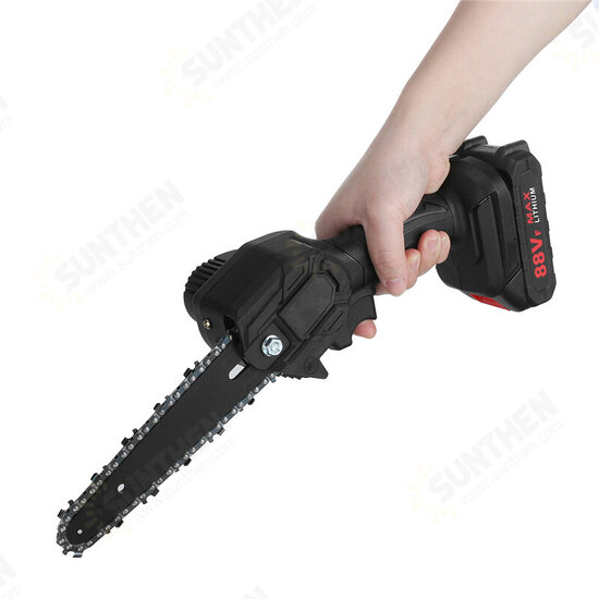 6 Inch 1200W Electric Chain Saw Pruning ChainSaw Cordless Garden Tree Logging Trimming Saw Woodworking Cutter Tool Kits