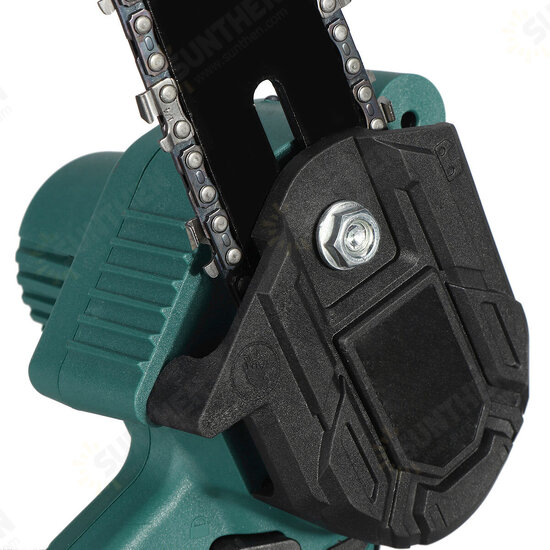 6 Inch 6000mAh Cordless Electric Pruning Saw Rechargeable One-handed Woodworking Tool Mini Green Chain Saw For Wood Cutting Spliting 6 Inch 6000mAh Cordless Electric Pruning Saw Rechargeable One-handed Woodworking Tool Mini Green Chain Saw For Wood Cutting Spliting