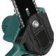 6 Inch 6000mAh Cordless Electric Pruning Saw Rechargeable One-handed Woodworking Tool Mini Green Chain Saw For Wood Cutting Spliting 6 Inch 6000mAh Cordless Electric Pruning Saw Rechargeable One-handed Woodworking Tool Mini Green Chain Saw For Wood Cutting Spliting