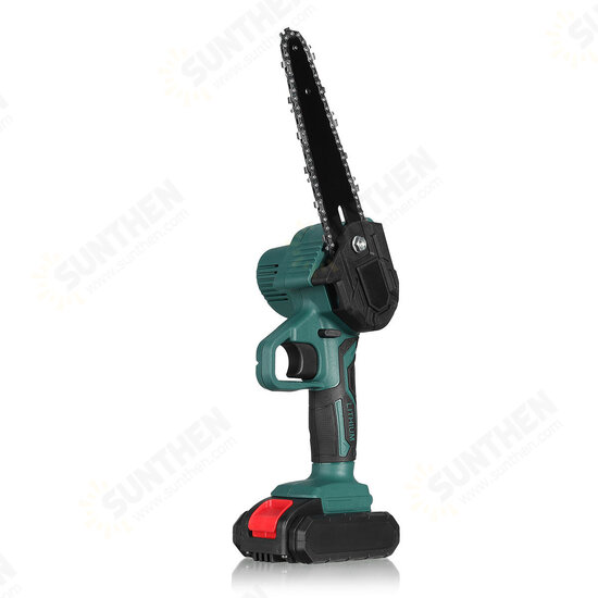 6 Inch 6000mAh Cordless Electric Pruning Saw Rechargeable One-handed Woodworking Tool Mini Green Chain Saw For Wood Cutting Spliting 6 Inch 6000mAh Cordless Electric Pruning Saw Rechargeable One-handed Woodworking Tool Mini Green Chain Saw For Wood Cutting Spliting