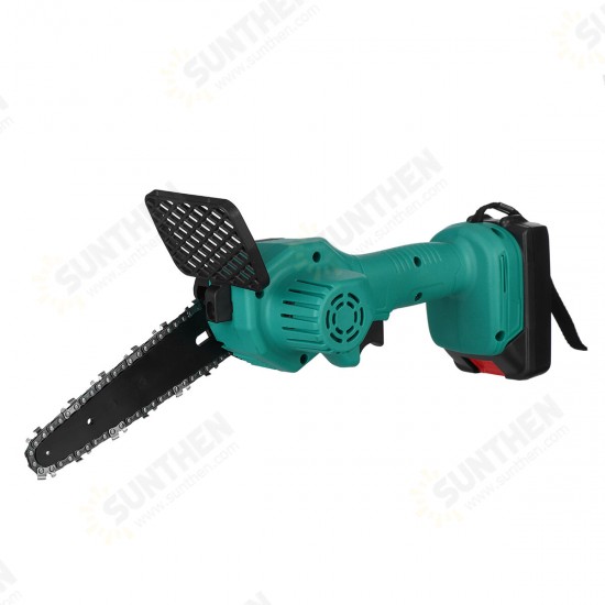 6 Inch Electric Chain Saw Portable Woodworking Tool Wood Cutter Chainsaw W/ 1/2pcs Battery 6 Inch Electric Chain Saw Portable Woodworking Tool Wood Cutter Chainsaw W/ 1/2pcs Battery