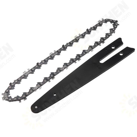6 Inch Electric Chain Saw Portable Woodworking Tool Wood Cutter Chainsaw W/ 1/2pcs Battery 6 Inch Electric Chain Saw Portable Woodworking Tool Wood Cutter Chainsaw W/ 1/2pcs Battery