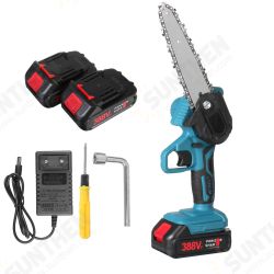 6 Inch Mini Cordless Electric Chainsaw Woodworking Wood Cutter Rechargeable Portable Chain Saw W/ None/1/2 Battery 6 Inch Mini Cordless Electric Chainsaw Woodworking Wood Cutter Rechargeable Portable Chain Saw W/ None/1/2 Battery