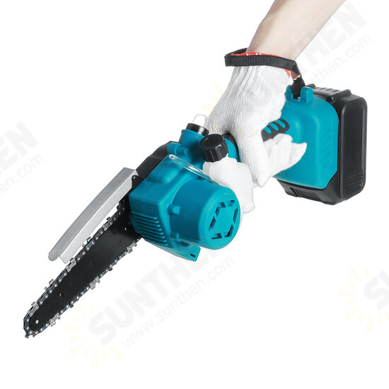 6Inch Brushless Rechargable Mini Chainsaw Portable Cordless Electric Chain Saws W/ Battery Adapted To Maakita Battery