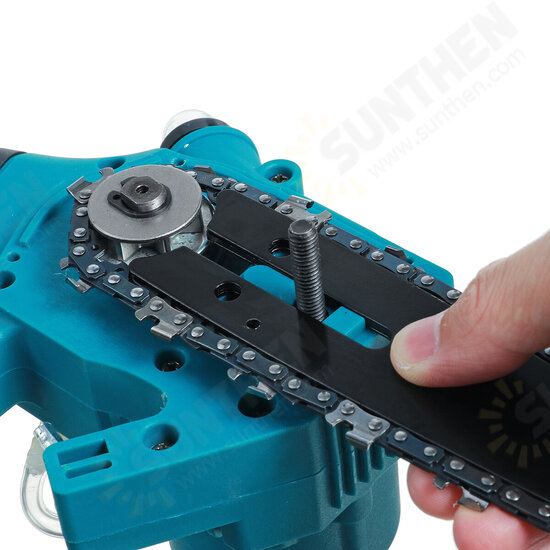 6Inch Brushless Rechargable Mini Chainsaw Portable Cordless Electric Chain Saws W/ Battery Adapted To Maakita Battery