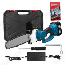 88V 1200W 8 Inch Electric Cordless Chain Saw Woodworking Saw Wood Cutter with Battery 88V 1200W 8 Inch Electric Cordless Chain Saw Woodworking Saw Wood Cutter with Battery