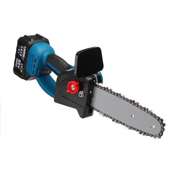 88V 1200W 8 Inch Electric Cordless Chain Saw Woodworking Saw Wood Cutter with Battery