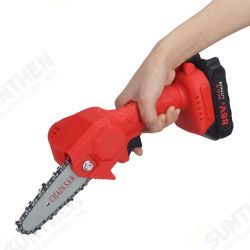 88V 4Inch Portable Electric Pruning Saw Rechargeable Small Woodworking Chain Saw W/ 1/2pcs Battery 88V 4Inch Portable Electric Pruning Saw Rechargeable Small Woodworking Chain Saw W/ 1/2pcs Battery