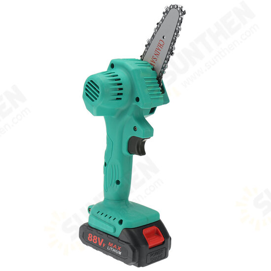 88V 4Inch Portable Electric Pruning Saw Rechargeable Small Woodworking Chain Saw W/ 1/2pcs Battery 88V 4Inch Portable Electric Pruning Saw Rechargeable Small Woodworking Chain Saw W/ 1/2pcs Battery