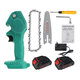 88V 4Inch Portable Electric Pruning Saw Rechargeable Small Woodworking Chain Saw W/ 1/2pcs Battery 88V 4Inch Portable Electric Pruning Saw Rechargeable Small Woodworking Chain Saw W/ 1/2pcs Battery