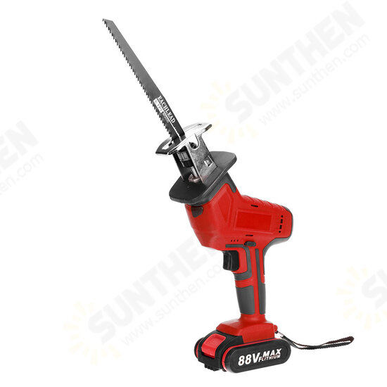 88VF 3000RPM Rechargeable Electric Saw Branches Metal Wood Sawing Cutting Tool 88VF 3000RPM Rechargeable Electric Saw Branches Metal Wood Sawing Cutting Tool