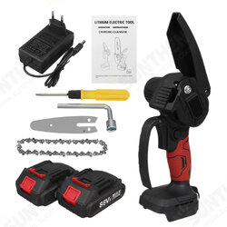 88VF 4 Inch Battery Indicator Electric Chainsaws Wood Cutter One-Hand Saw Woodworking Tool W/ None/1/2 Battery For Makita 88VF 4 Inch Battery Indicator Electric Chainsaws Wood Cutter One-Hand Saw Woodworking Tool W/ None/1/2 Battery For Makita
