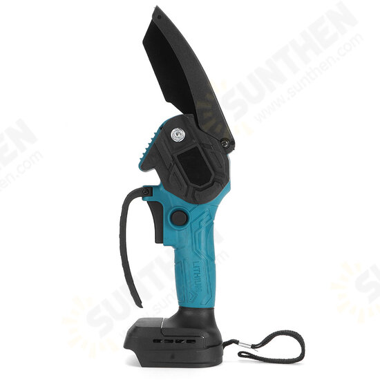 88VF 4 Inch Cordless Electric Chain Saw Cordless Chainsaw Multi-function Woodworking Wood Cutter W/ Battery