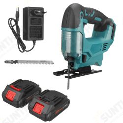 88VF 45° 2900RPM Jig Saw Battery Indicator 7500MAH Cordless Electric Jig Saw Wood Work Power Tool Fit Makita 88VF 45° 2900RPM Jig Saw Battery Indicator 7500MAH Cordless Electric Jig Saw Wood Work Power Tool Fit Makita