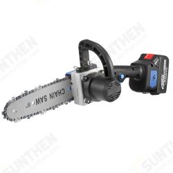 88VF 8 Inch Cordless Electric Chainsaw Wood Cutter Saw Rechargeable Woodworking Tool W/ None/1/2 Battery For Makita 88VF 8 Inch Cordless Electric Chainsaw Wood Cutter Saw Rechargeable Woodworking Tool W/ None/1/2 Battery For Makita