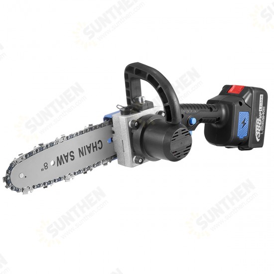 88VF 8 Inch Cordless Electric Chainsaw Wood Cutter Saw Rechargeable Woodworking Tool W/ None/1/2 Battery For Makita 88VF 8 Inch Cordless Electric Chainsaw Wood Cutter Saw Rechargeable Woodworking Tool W/ None/1/2 Battery For Makita