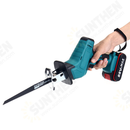 88VF Cordless Electric Reciprocating Saw Garden Wood Cutting Pruning Saw