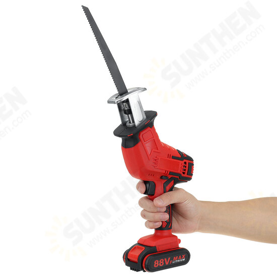 88VF Electric Reciprocating Saw Outdoor Cordless Portable Saw Woodworking Cutter