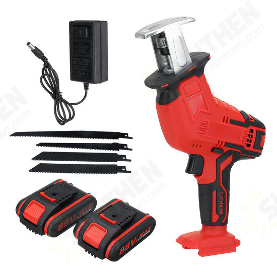 88VF Electric Reciprocating Saw Outdoor Cordless Portable Saw Woodworking Cutter