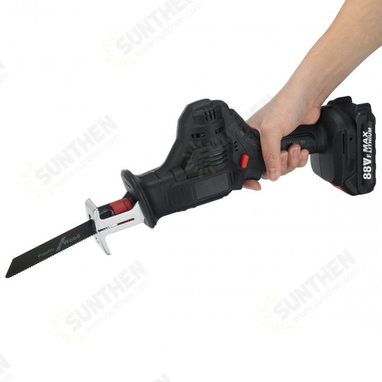 88VF Electric Reciprocating Saw Rechargeable Portable Branches Metal Wood Sawing Cutting Tool W/ 1 or 2pcs Battery For Makita