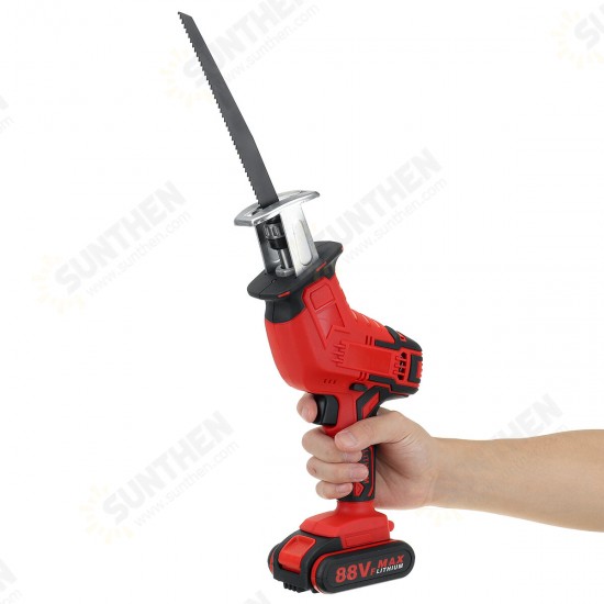 88VF Electric Reciprocating Saws Outdoor Woodworking Cordless Portable Saw With Blade