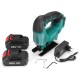 88VF Wireless Electric Jig Saw Rechargeable Portable Woodworking Wood Plastic Aluminium Cutting Tool W/ 1or 2pcs Battery 4 Adjustable Cutting Angle 88VF Wireless Electric Jig Saw Rechargeable Portable Woodworking Wood Plastic Aluminium Cutting Tool W/ 1or 2pcs Battery 4 Adjustable Cutting Angle