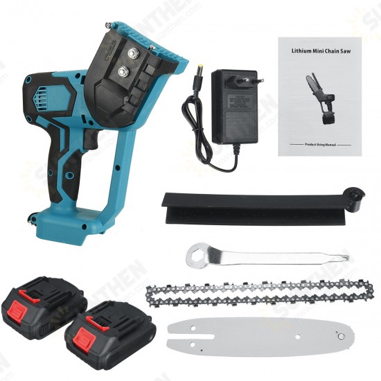 8Inch 21V Cordless Electric Chain Saw Mini Wood Cutter 1200W One-Hand Saws Woodworking Tool W/ None/1/2 Battery 8Inch 21V Cordless Electric Chain Saw Mini Wood Cutter 1200W One-Hand Saws Woodworking Tool W/ None/1/2 Battery