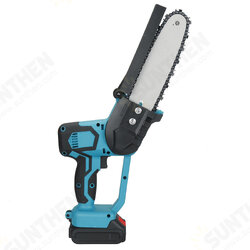 8Inch 21V Cordless Electric Chain Saw Mini Wood Cutter 1200W One-Hand Saws Woodworking Tool W/ None/1/2 Battery 8Inch 21V Cordless Electric Chain Saw Mini Wood Cutter 1200W One-Hand Saws Woodworking Tool W/ None/1/2 Battery