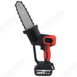 8inch 21V 1500W Electric Chainsaw Cordless One-Hand Saw Chain Saw Woodworking Tool W/ 1/2pcs Battery 8inch 21V 1500W Electric Chainsaw Cordless One-Hand Saw Chain Saw Woodworking Tool W/ 1/2pcs Battery
