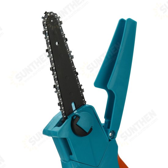 98VF 6 Inch Portable Electric Saw Pruning Chain Saw Rechargeable Woodworking Power Tools Wood Cutter W/ 1/2 Battery EU Plug 98VF 6 Inch Portable Electric Saw Pruning Chain Saw Rechargeable Woodworking Power Tools Wood Cutter W/ 1/2 Battery EU Plug
