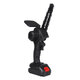 AC 100-240V 550W Black Cordless Electric Chain Saw Wood Mini Cutter One-Hand Saw with 2 Batteries Woodworking Tools Set AC 100-240V 550W Black Cordless Electric Chain Saw Wood Mini Cutter One-Hand Saw with 2 Batteries Woodworking Tools Set
