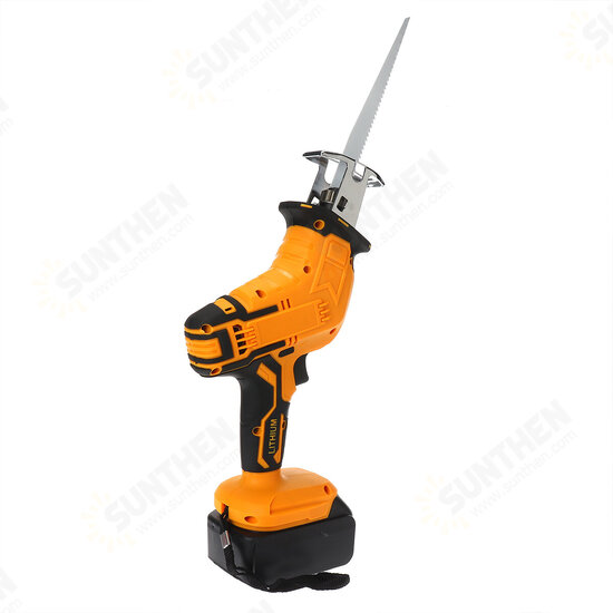 Cordless Electric Reciprocating Saw Rechargeable Handheld Wood Cutter W/ 4PCS Saw Blades Kit For Makita 18V Battery Cordless Electric Reciprocating Saw Rechargeable Handheld Wood Cutter W/ 4PCS Saw Blades Kit For Makita 18V Battery