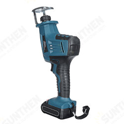 Cordless Portable Electric Reciprocating Saw Cutter Metal Cutting Saw W/ 1 or 2 Battery Cordless Portable Electric Reciprocating Saw Cutter Metal Cutting Saw W/ 1 or 2 Battery