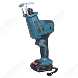 Cordless Portable Electric Reciprocating Saw Cutter Metal Cutting Saw W/ 1 or 2 Battery Cordless Portable Electric Reciprocating Saw Cutter Metal Cutting Saw W/ 1 or 2 Battery