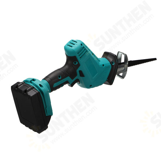 Cordless Reciprocating Saw W/ None/1/2 Battery For Makita & 4pcs Saw Blades Woodworking Wood Cutter Electric Saw Fit Makita