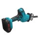 Cordless Reciprocating Saw Woodworking Wood Cutter Electric Saw W/ None/4 Saw Blades & None/1/2 Battery Cutting Tools Kit