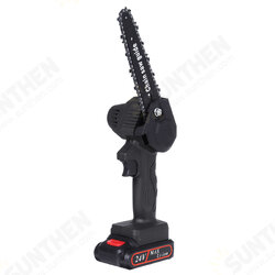 DC 24V 6 Inch Cordless Electric Chain Saw Wood Mini Cutter 550W One-Hand Saw with 2Pcs Batteries Woodworking Tools Set DC 24V 6 Inch Cordless Electric Chain Saw Wood Mini Cutter 550W One-Hand Saw with 2Pcs Batteries Woodworking Tools Set