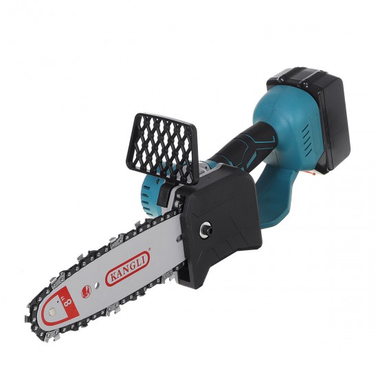21V Cordless Electric Chain Saw Wood Mini Cutter One-Hand Saw Woodworking Tool