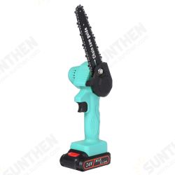 24V 6 Inch Cordless Electric Chain Saw Wood Cutter 550W One-Hand Saws Woodworking Machine W/ 1pc Battery 24V 6 Inch Cordless Electric Chain Saw Wood Cutter 550W One-Hand Saws Woodworking Machine W/ 1pc Battery