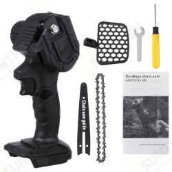 550W Cordless Electric Chain Saw Wood Mini Cutter Chainsaw 6 Inch One-Hand Saws Woodworking Tool for Makita 18V-21V Battery 550W Cordless Electric Chain Saw Wood Mini Cutter Chainsaw 6 Inch One-Hand Saws Woodworking Tool for Makita 18V-21V Battery